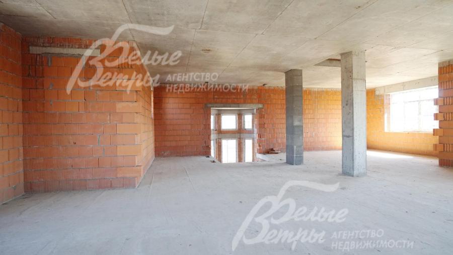 Свободная планировка 2-го этажа. Возможно 2 или 3 спальни.