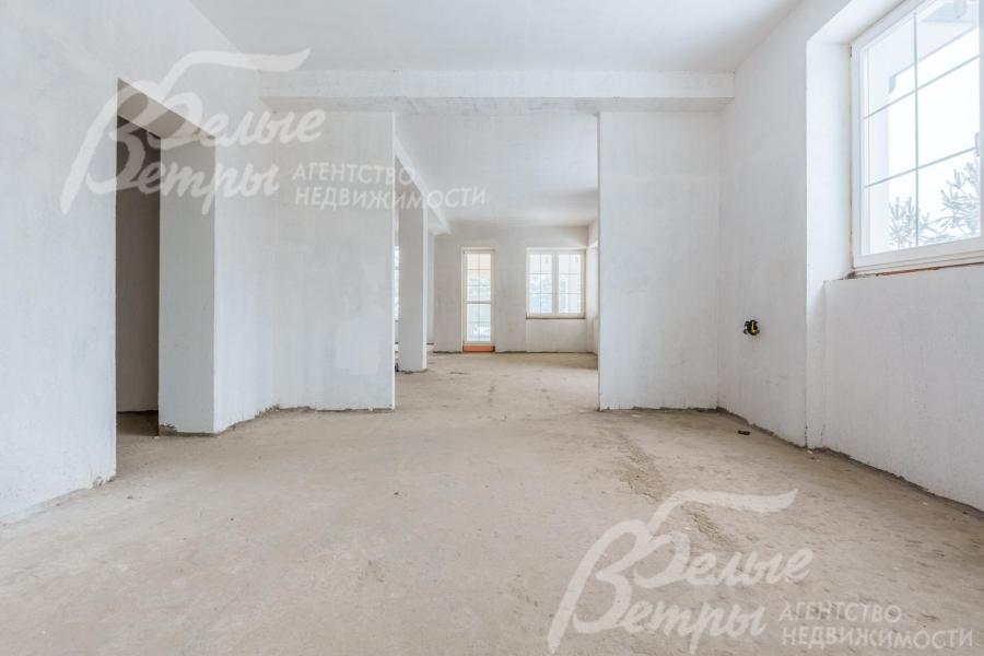 На полу стяжка