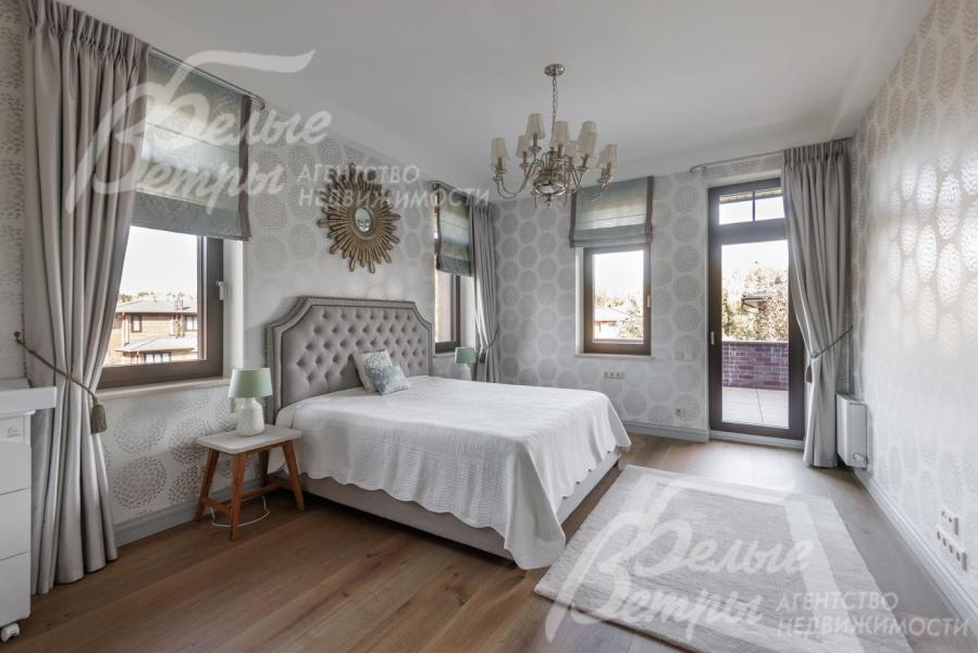 Вторая спальня с выходом на террасу.