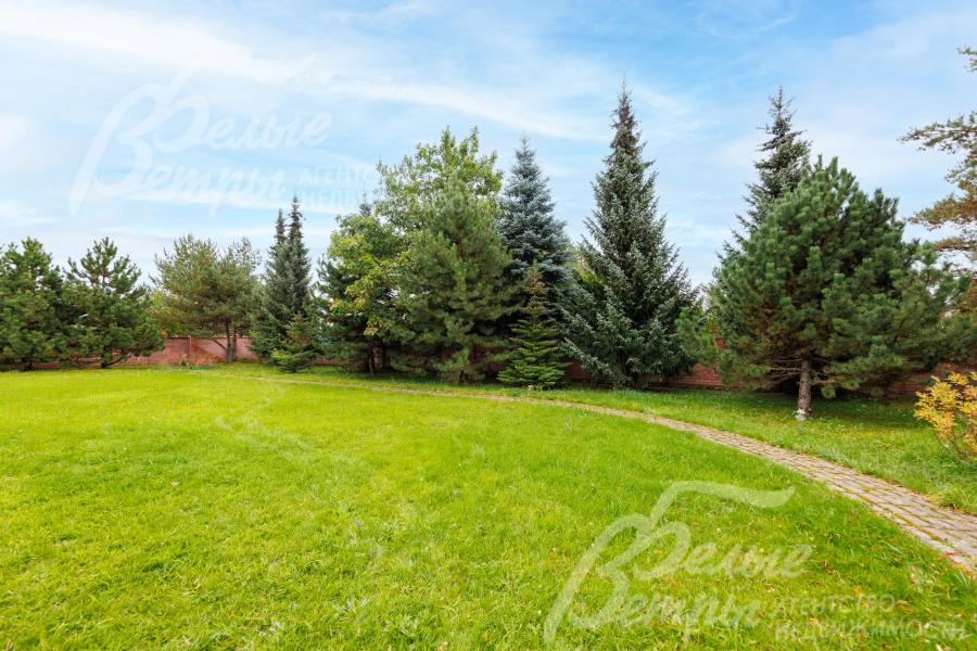 Участок 24 сотки с ландшафтом, взрослыми хвойными и лиственными деревьями