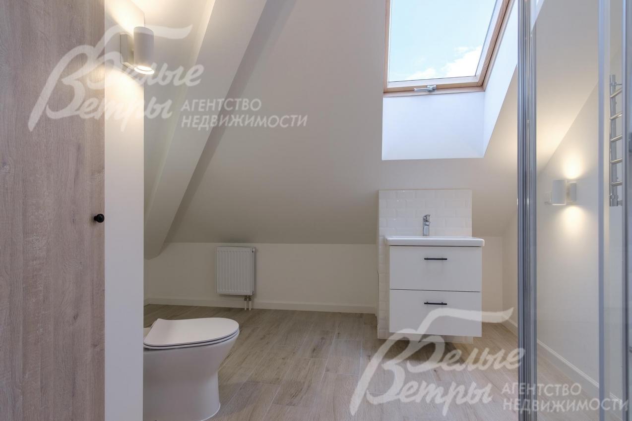 Санузел на мансарде