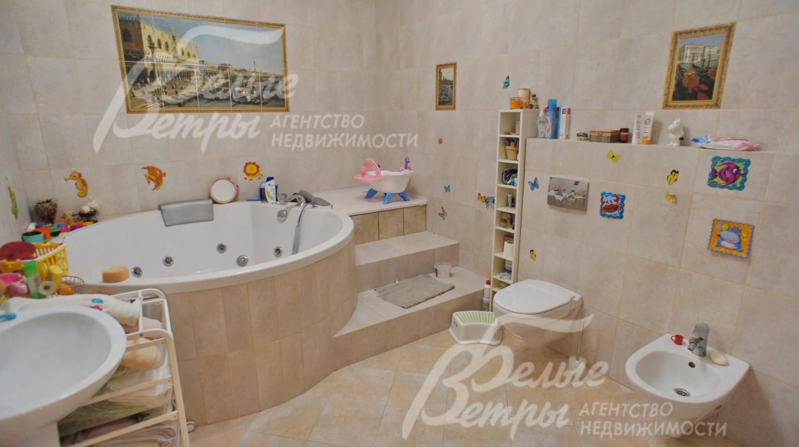 Ванная комната 10 кв.м на 2-м этаже