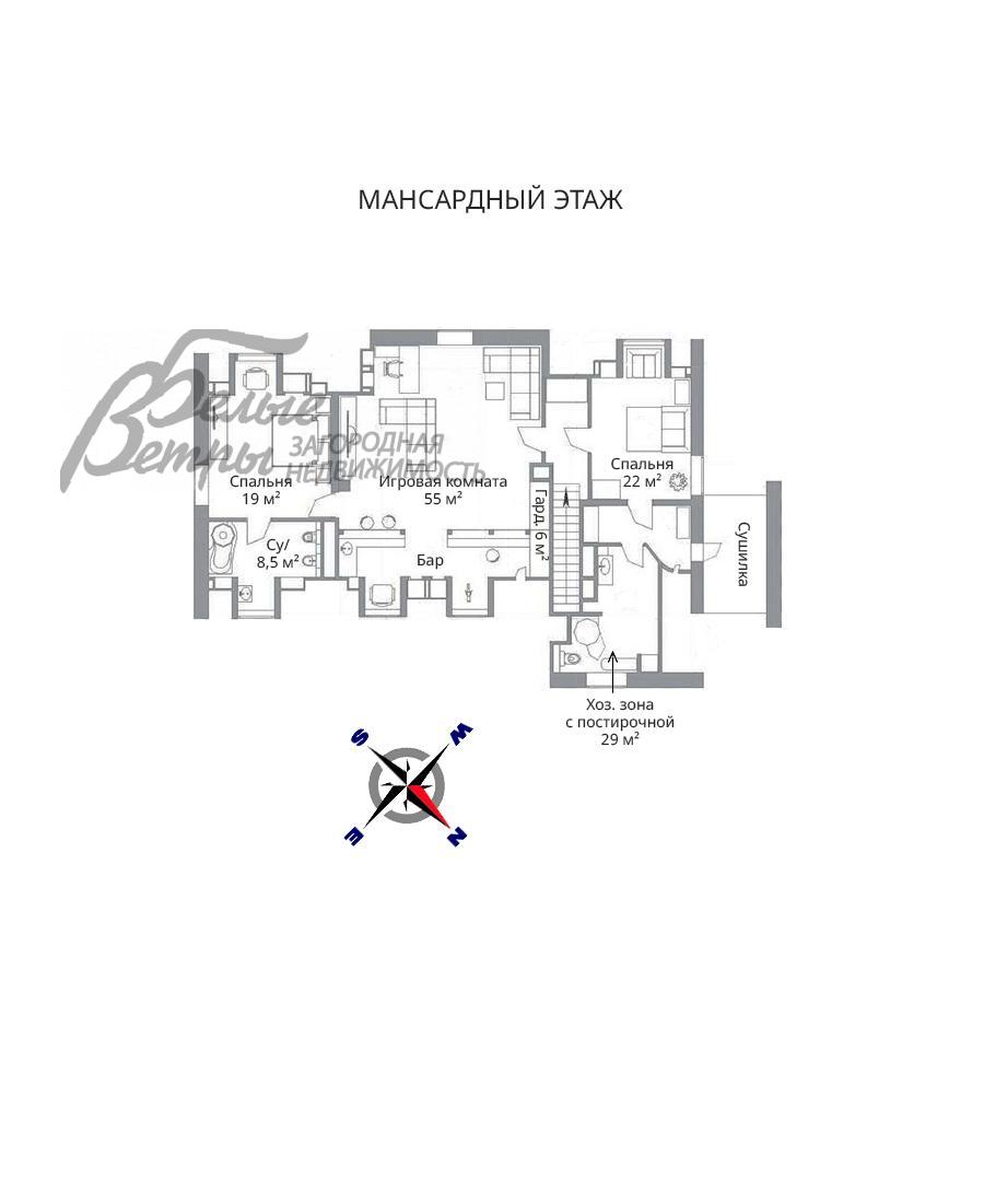 Дом Бельгийская Деревня к/п Летово id 102-903 планировка2