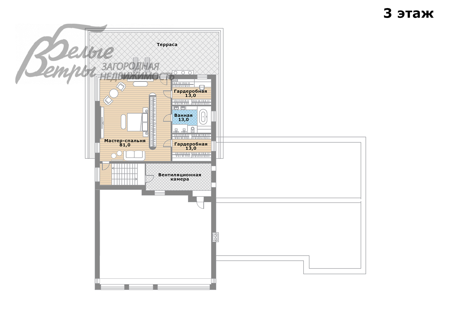 Дом Усадьба Бергов к/п Первомайское id 214-613 планировка3