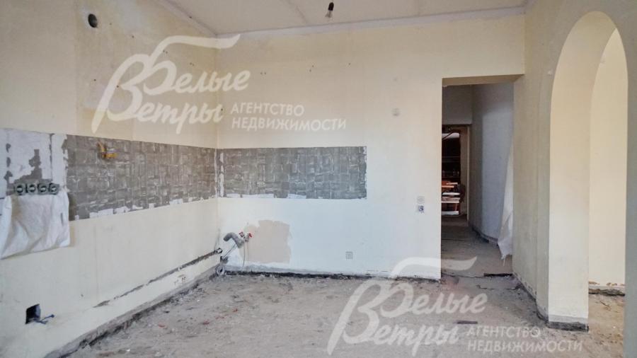 Кухня-столовая 20 кв.м, до реконструкции