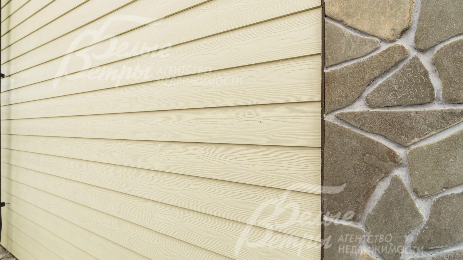 Отделка внешних стен дома фиброцементным сайдингом