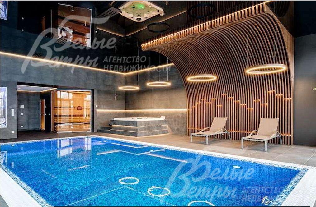 СПА-зона с бассейном, сауной, хаммамом и джакузи