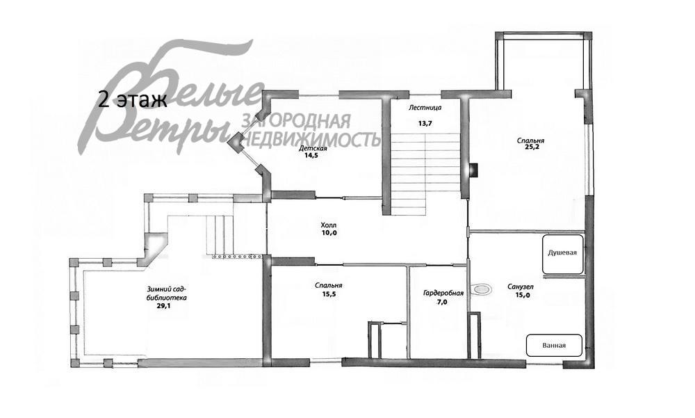 Дом Потапово к/п Южное Бутово id 167-821 планировка2
