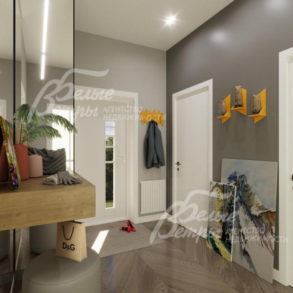 Визуализация. Прихожая