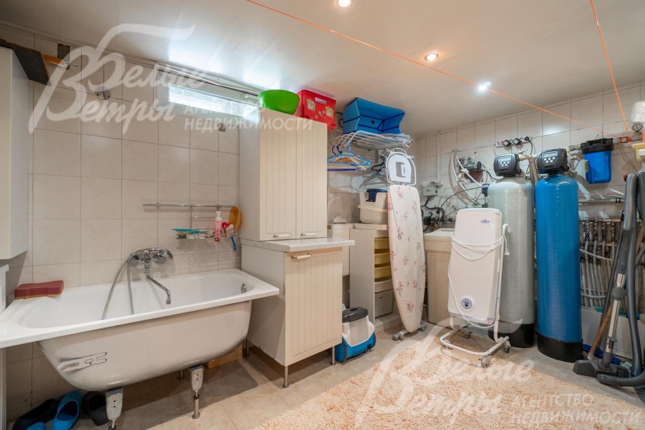 Котельная на цокольном этаже с ванной