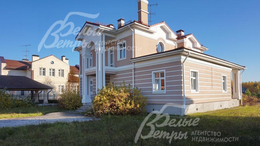 Двухуровневый дом под чистовую отделку в охраняемом коттеджном поселке Новое Глаголево