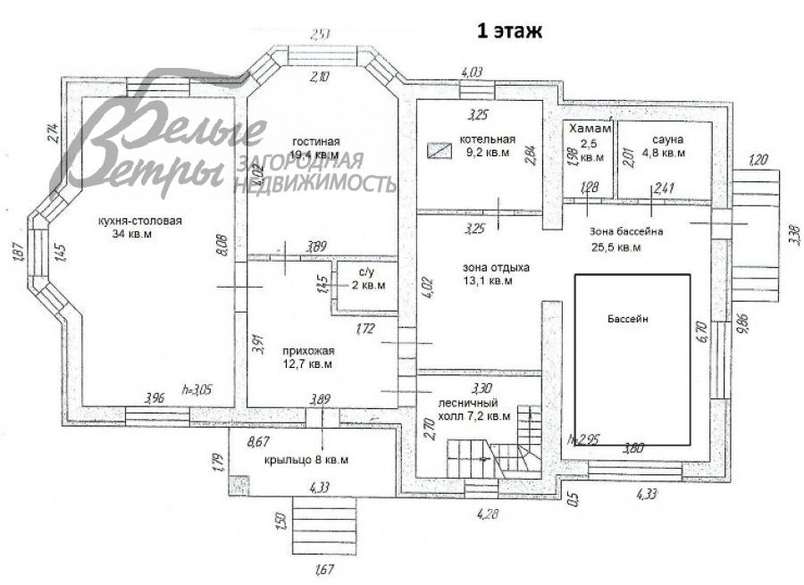 Дом Ново-Троицкое-1 к/п Пучково id 314-815 планировка2