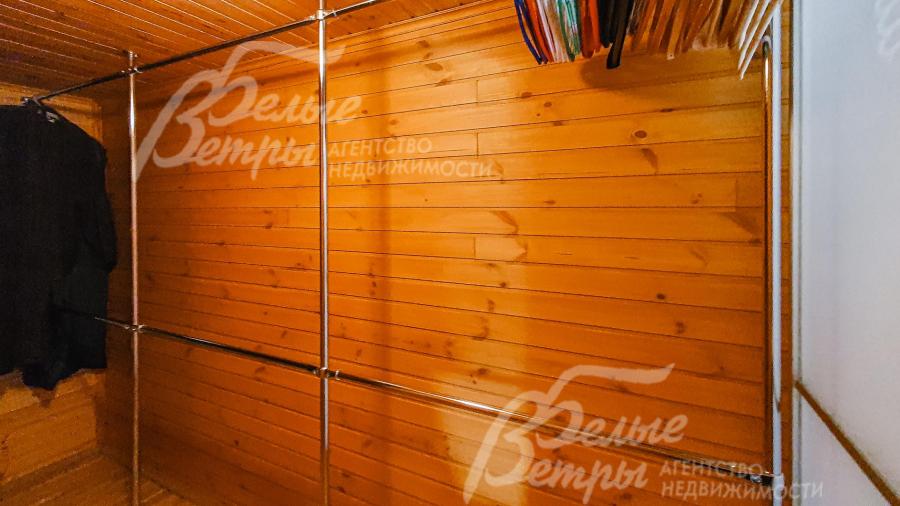 Гардеробная на мансарде