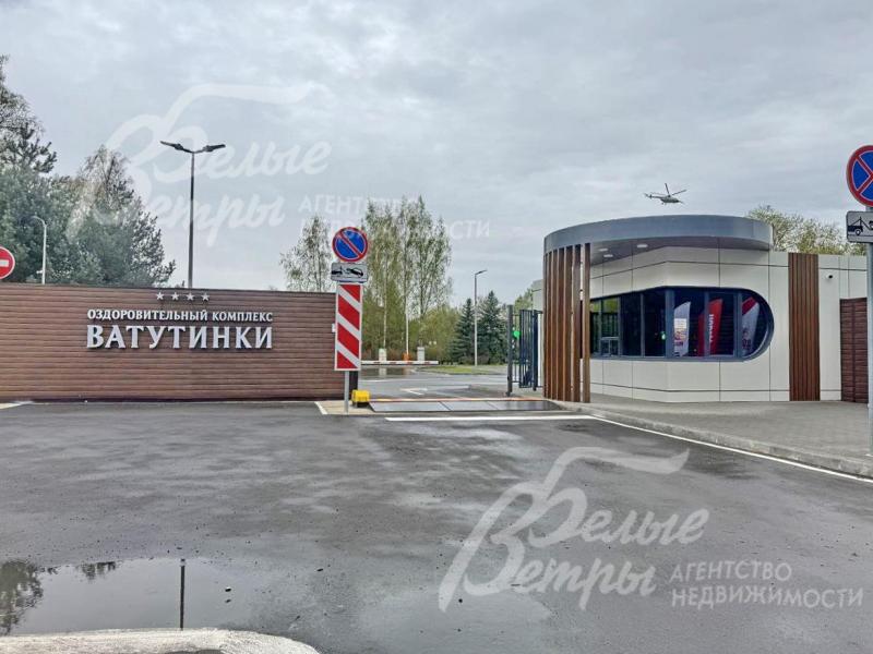 Въезд на территорию поселка