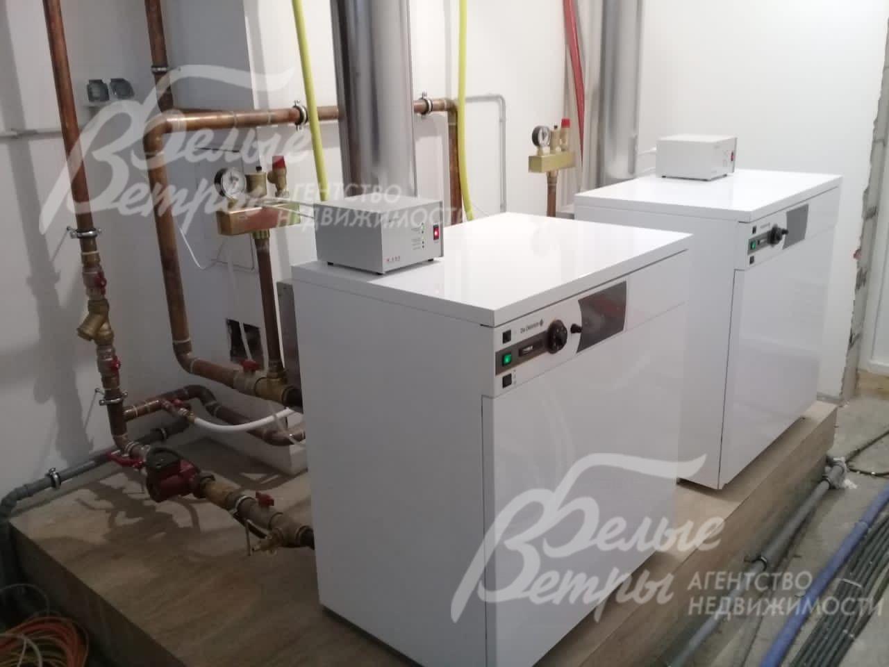 Установлены 2 котла по 45 кВт