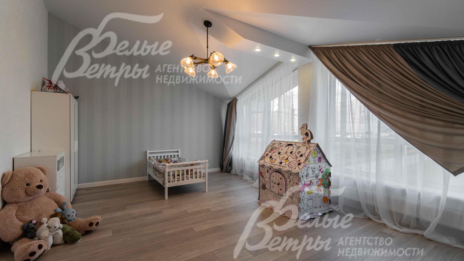 Главная спальня 22,3 кв.м со своим санузлом