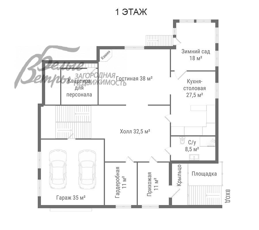 Дом Светлый к/п Губцево id 117-420 планировка1