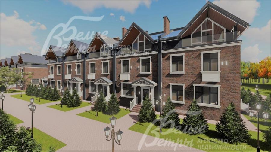 В наличии рабочие проекты таунхаусов