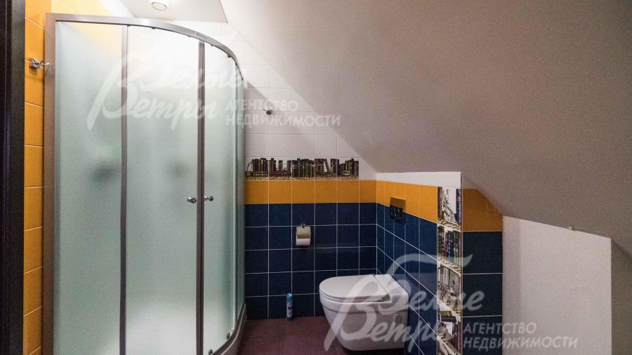 Санузел 9.7 кв.м на мансарде