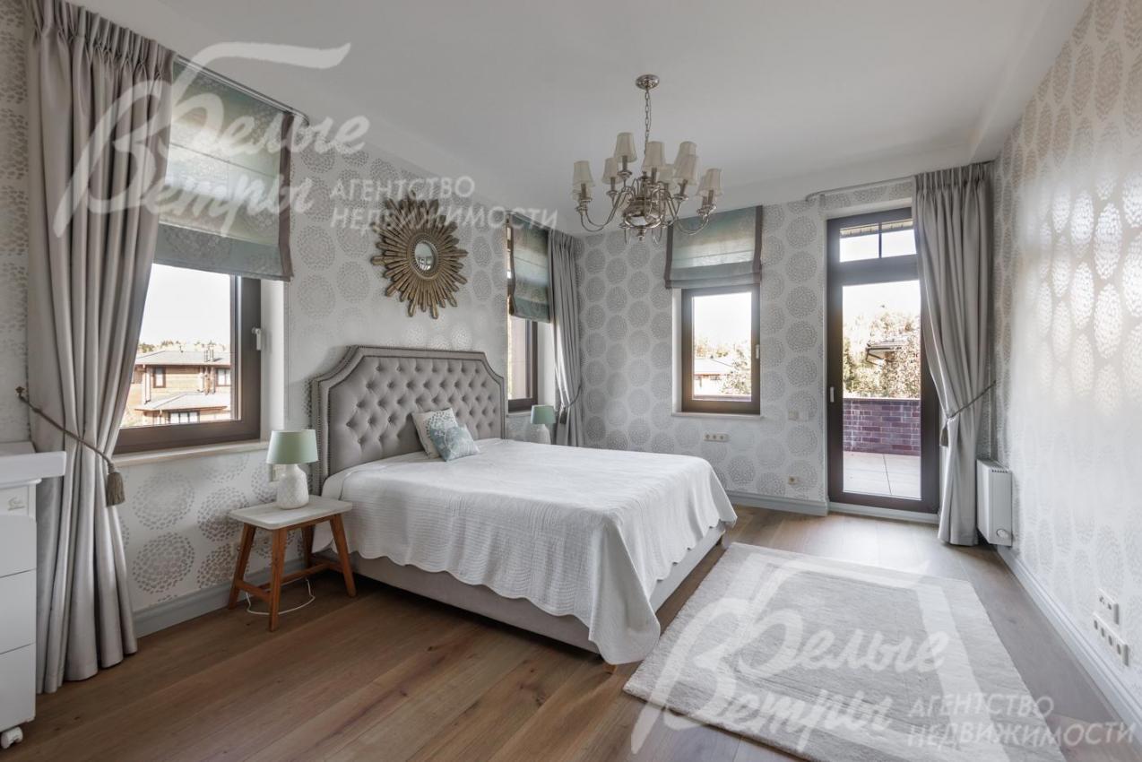 Вторая спальня с выходом на террасу.