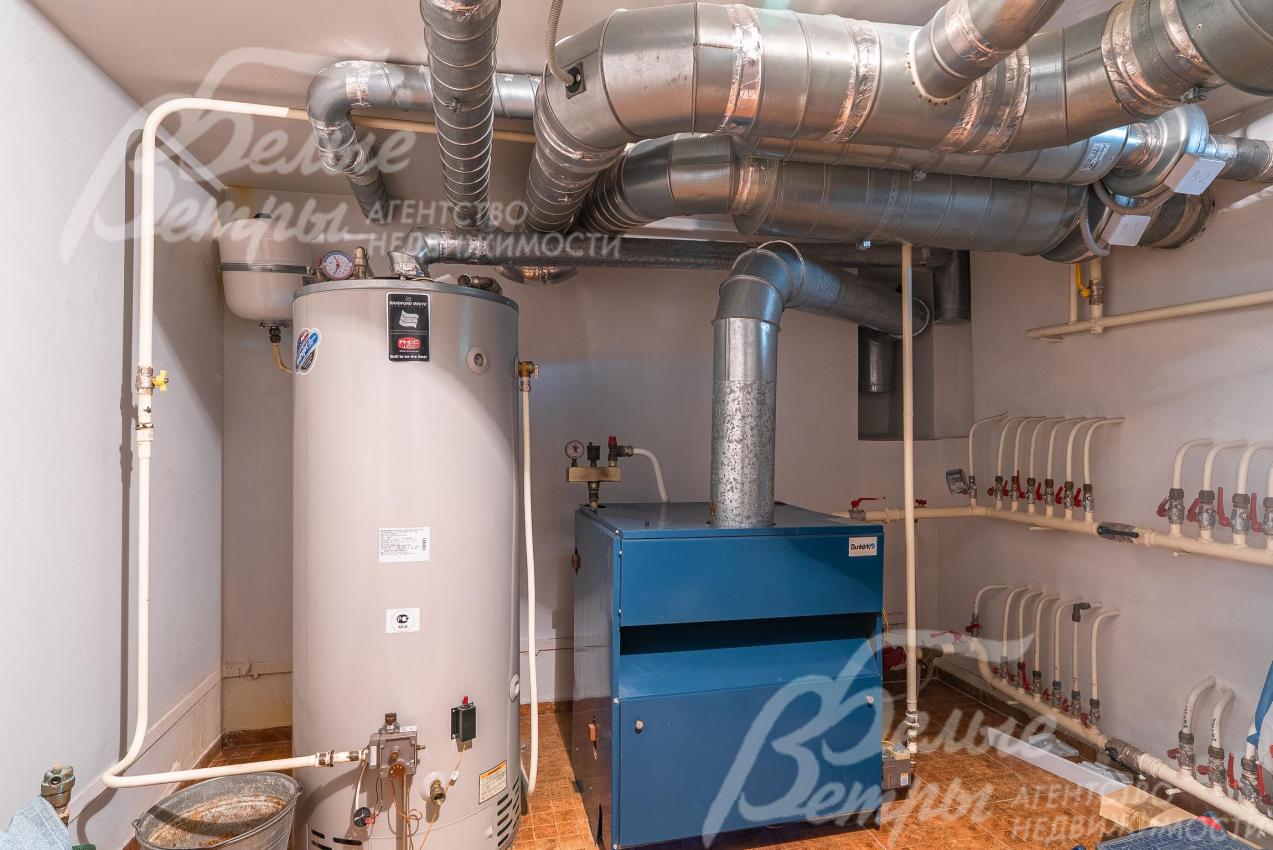 Оборудованная котельная в цокольном этаже