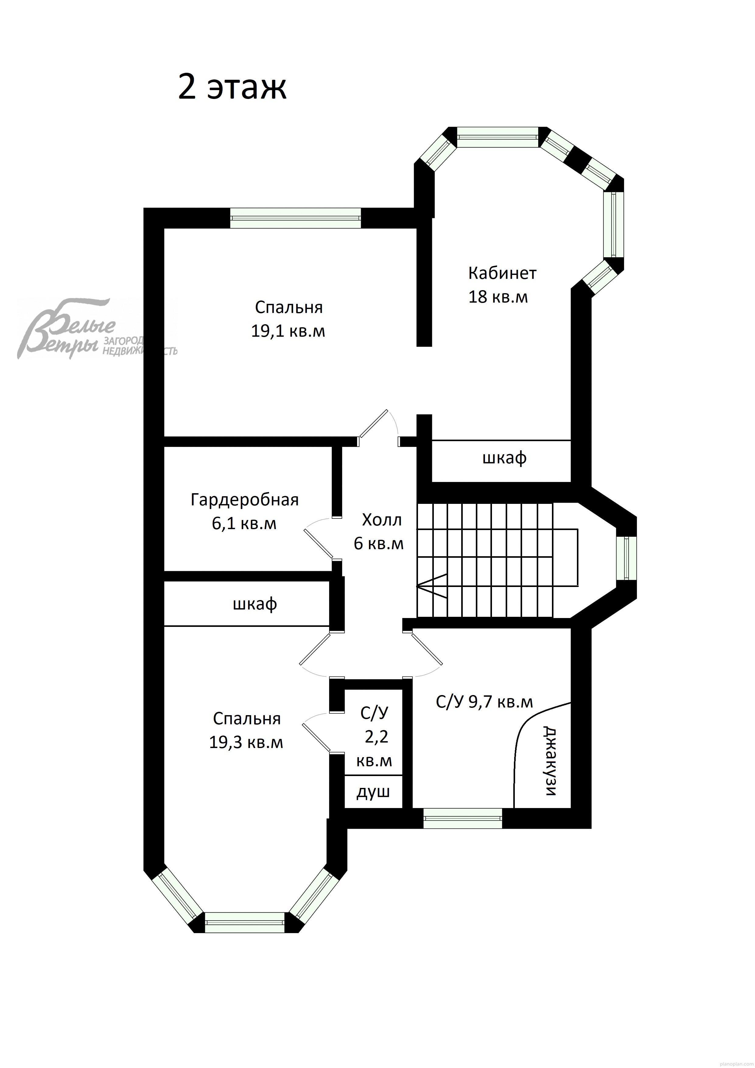 Таунхаус Дубровка ЖК Сосенки id 108-858 планировка1