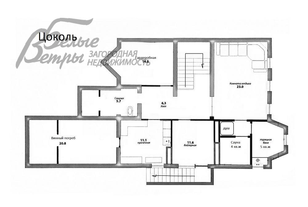 Дом Потапово к/п Южное Бутово id 167-821 планировка0