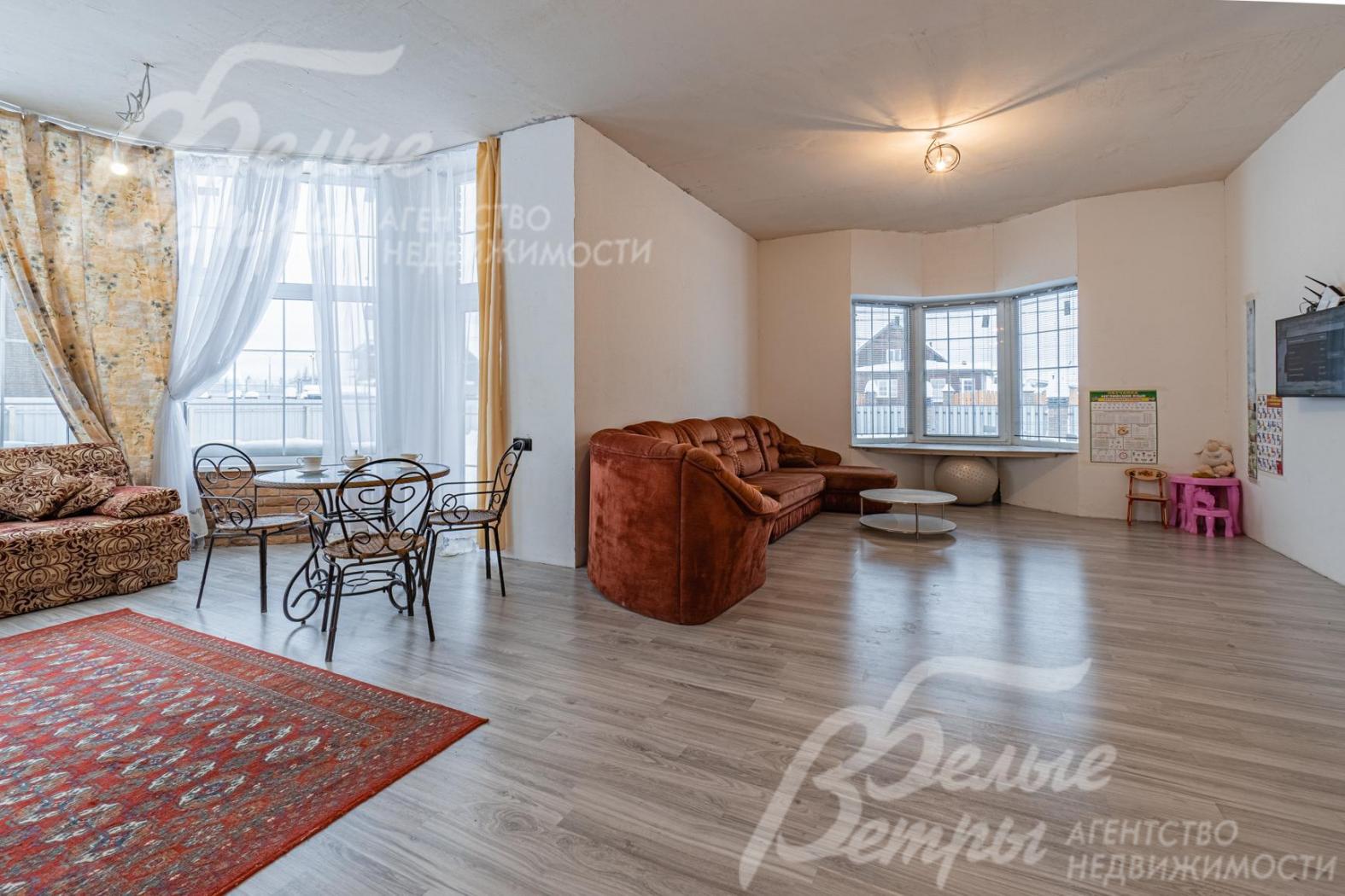 Кухня-столовая-гостиная 54 кв.м