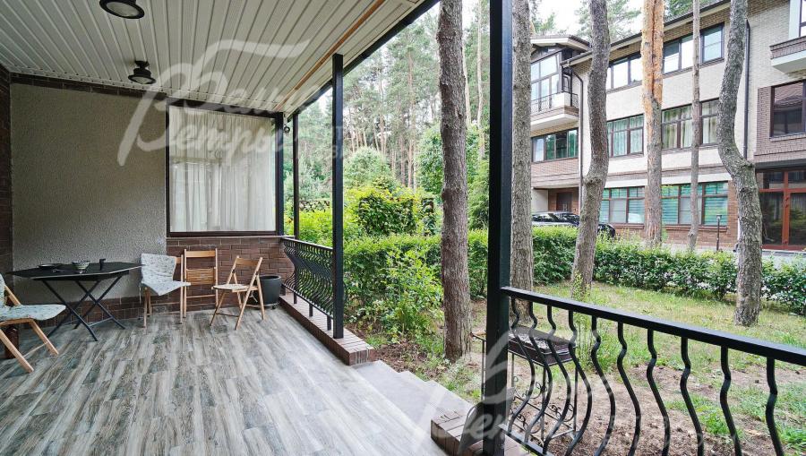 С гостиной выход на террасу 