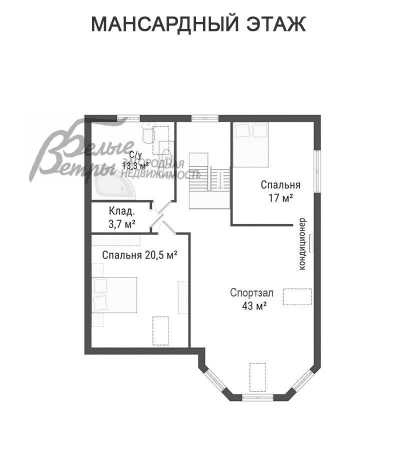 Дом Гайд Парк к/п Софьино id 330-845 планировка2