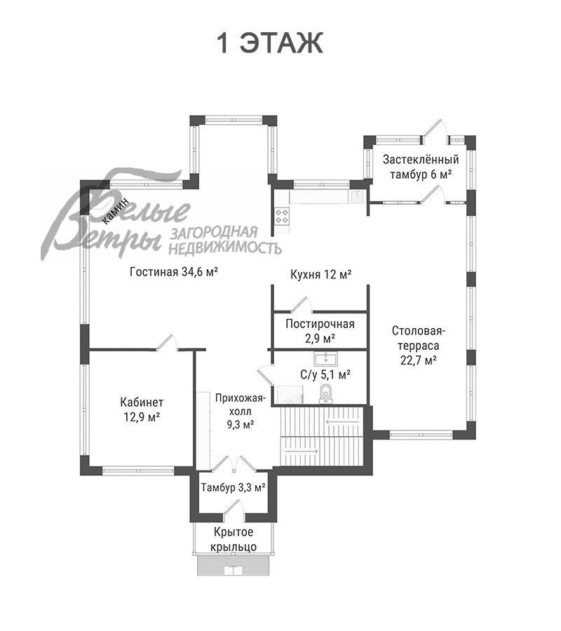 Дом Согласие-1 к/п Фоминское id 316-960 планировка0