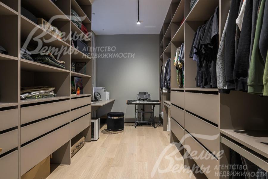 Оборудованная система хранения в каждой спальне