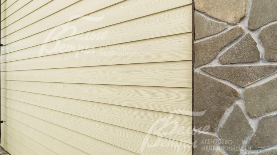 Отделка внешних стен дома фиброцементным сайдингом