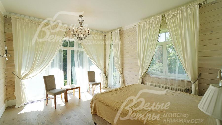 Мастер-спальня 19 кв.м c гардеробной и санузлом