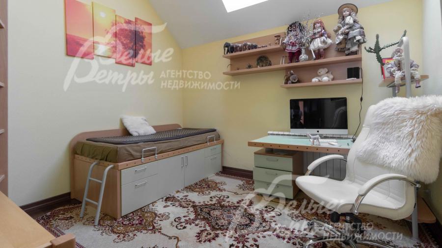 Детская спальня 13 кв.м на втором этаже