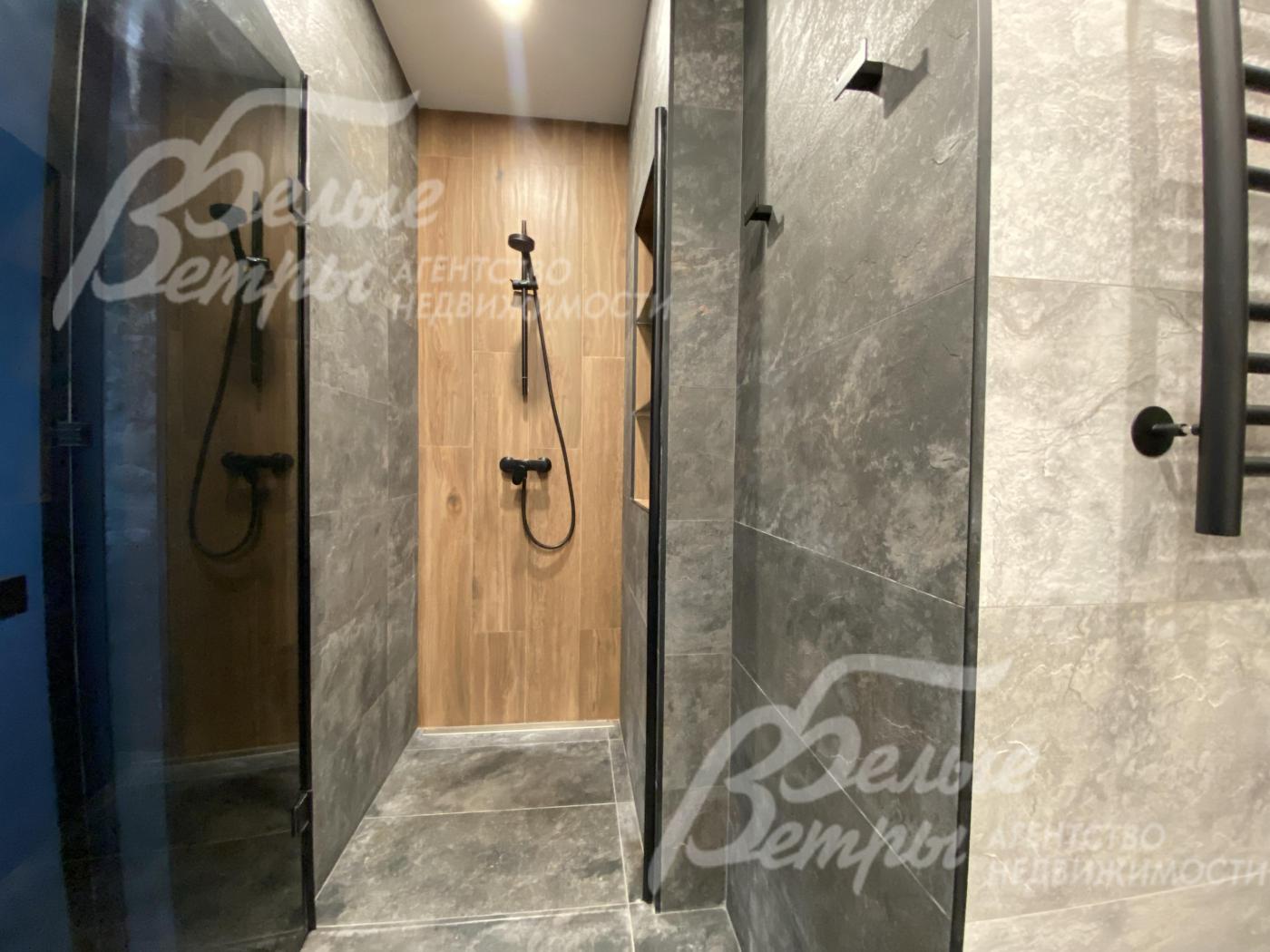 Санузел с душем для детских спален 