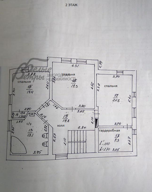 Дом Юпитер к/п Ватутинки id 173-312 планировка1