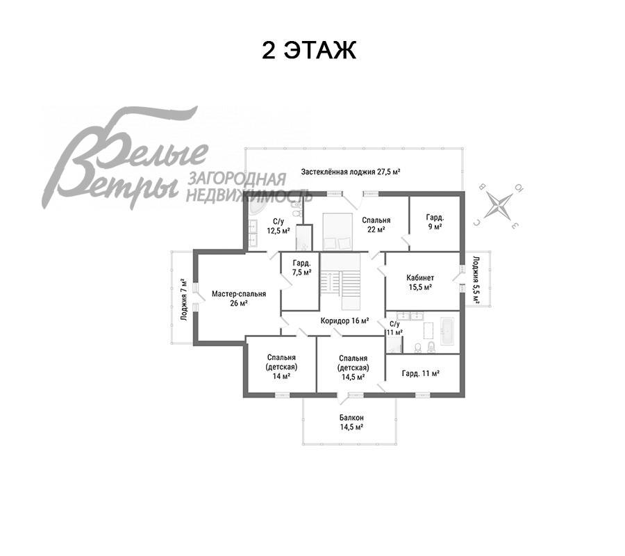 Дом Времена года к/п Летово id 150-906 планировка1