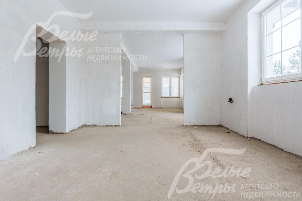 На полу стяжка