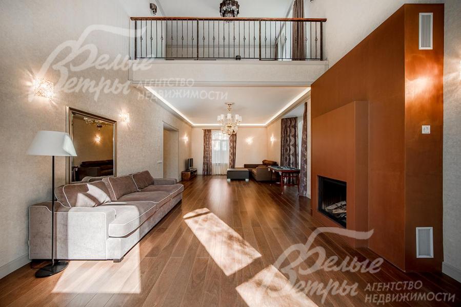 Двухсветная гостиная 54 кв.м