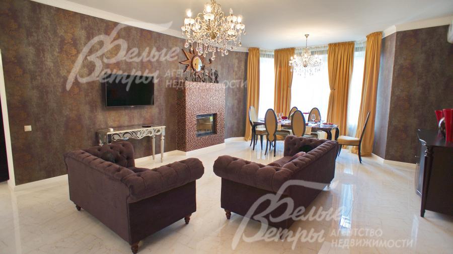 Гостиная-столовая 40 кв.м