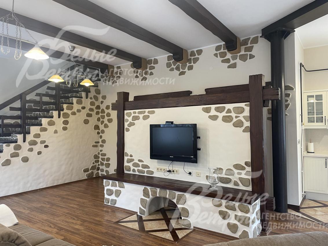 ТВ-зона в гостиной