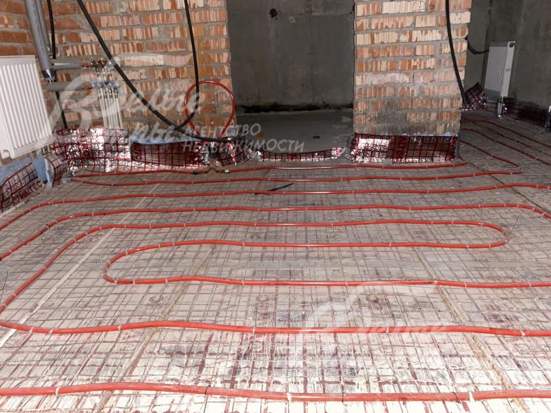 Система теплый пол в СПА зоне