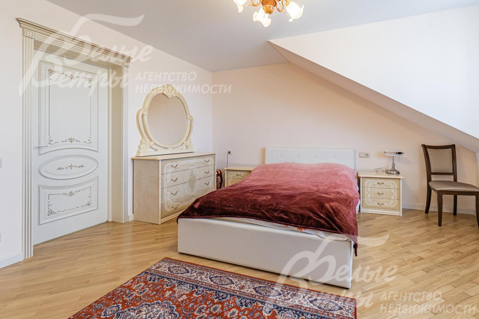 Спальня на мансарде