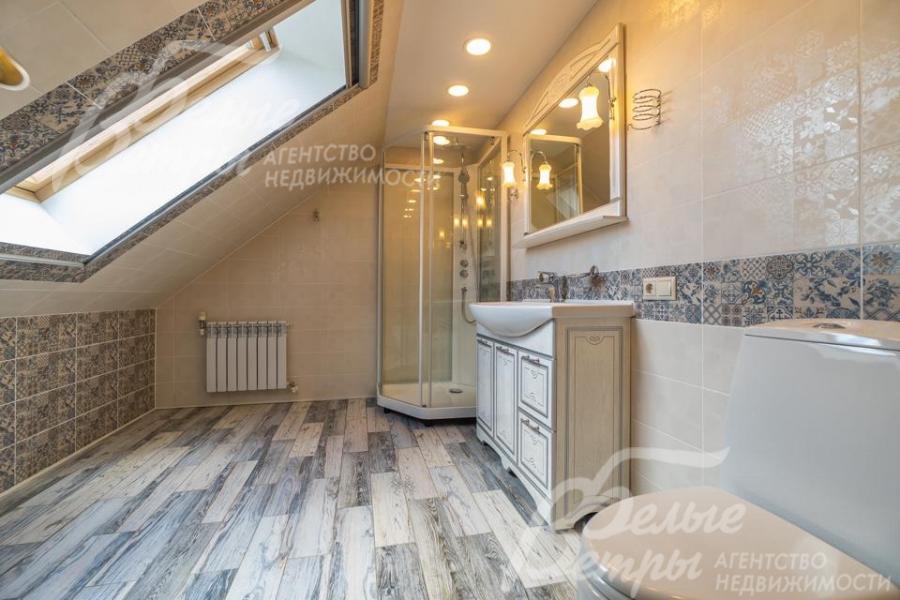 Санузел на мансарде