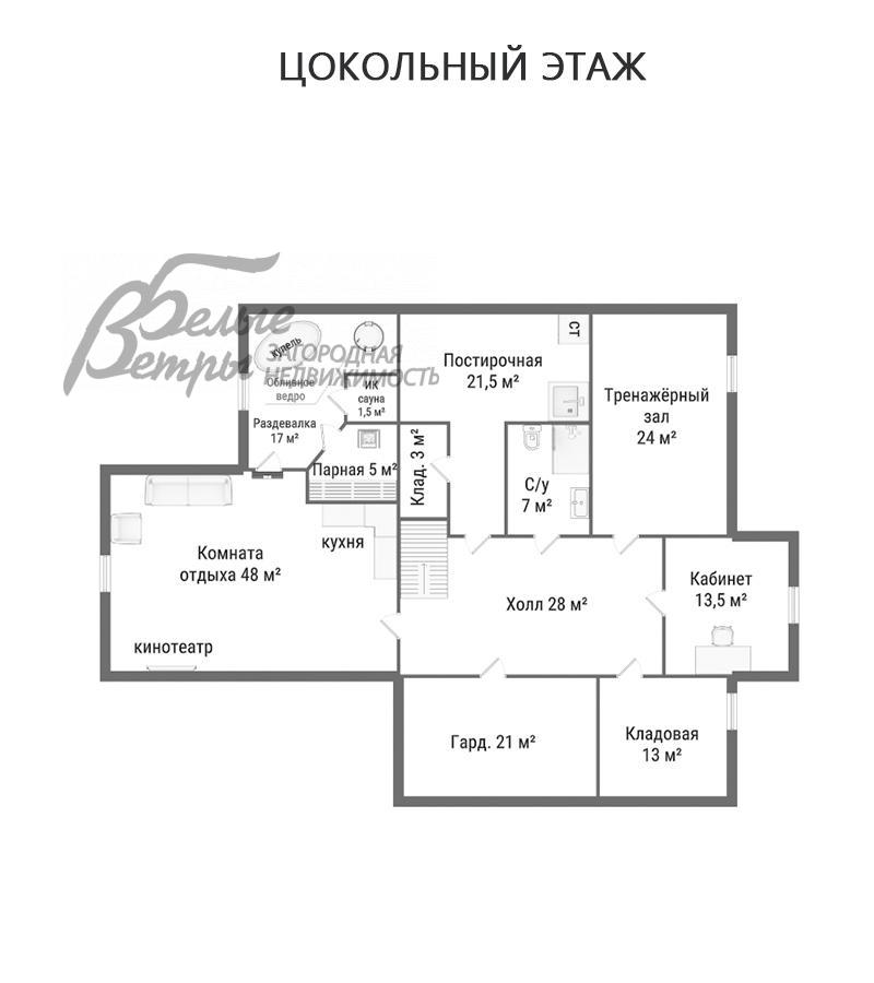 Дом ВИК к/п Кузнецово id 208-946 планировка2