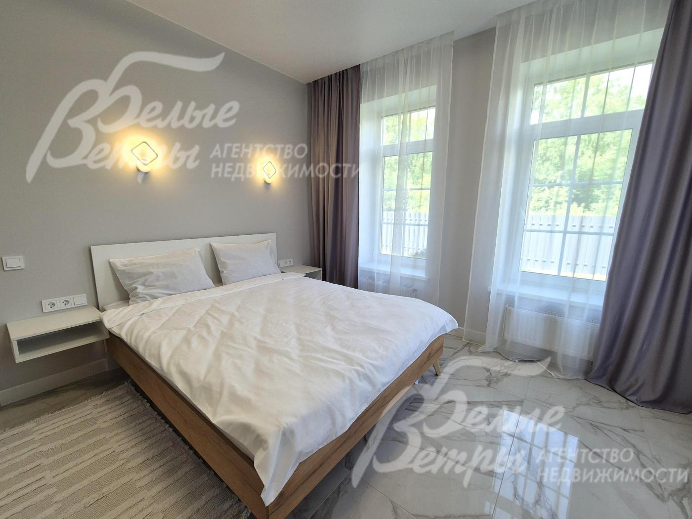 Пример меблировки спальни.