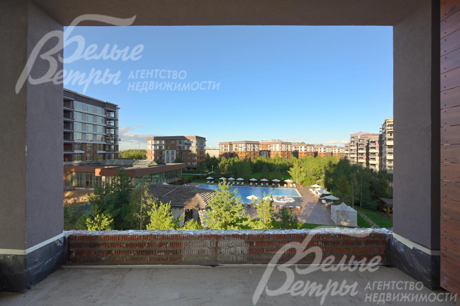 Лоджия 14 кв.м с выходом из кухни-гостиной