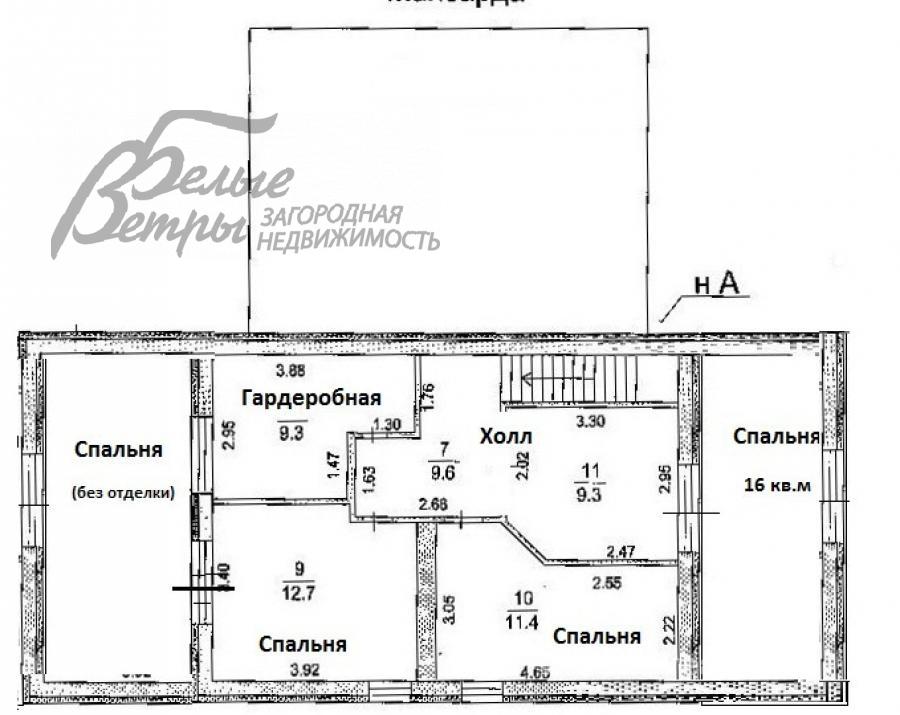 Дом Кленово  id 306-402 планировка2