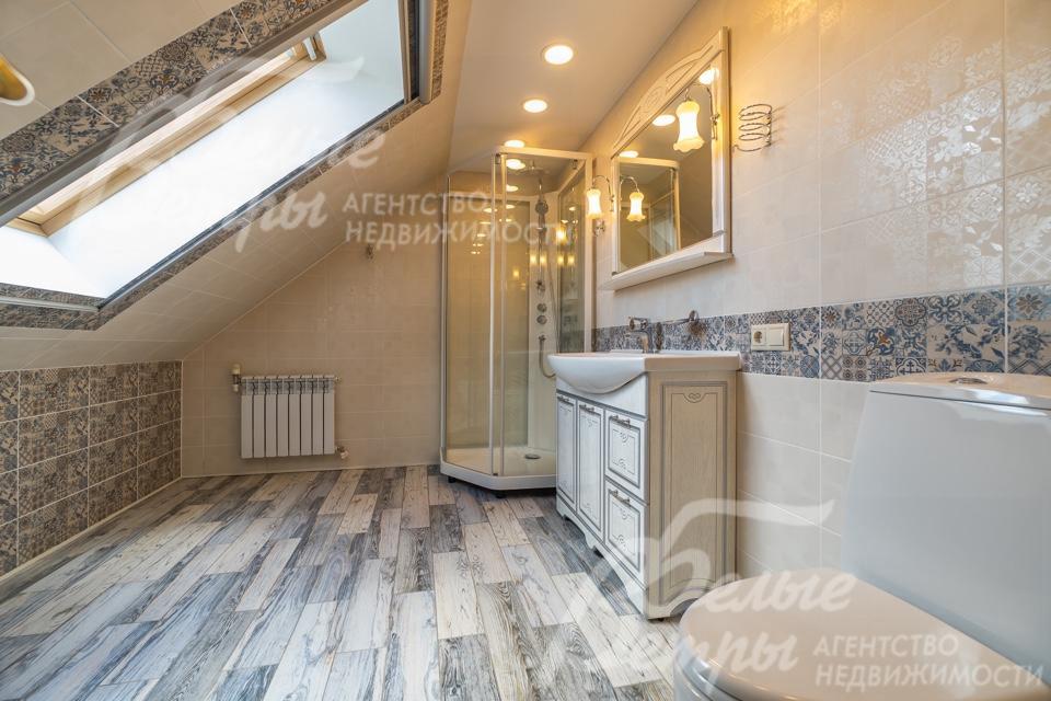 Санузел на мансарде